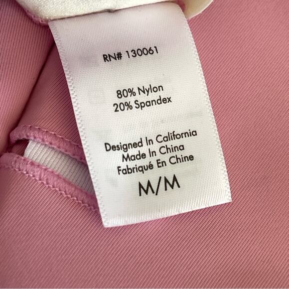 Anthropologie X L*Space  Swim Top Jasper Strapless Top Shiny Pink - Picture 11 of 14